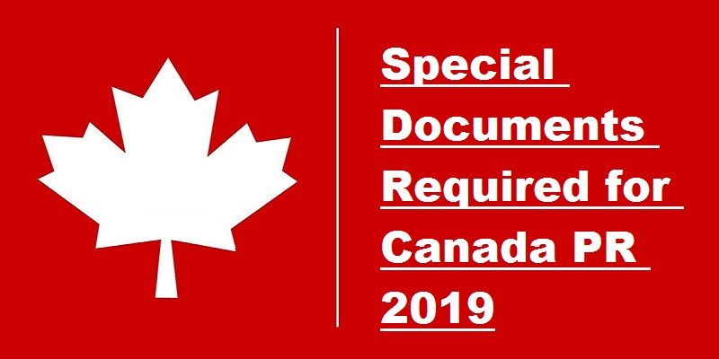documents required for canada