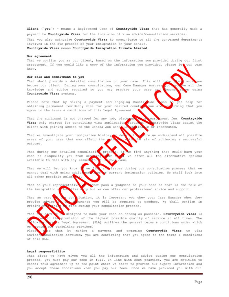 demo agreement 2