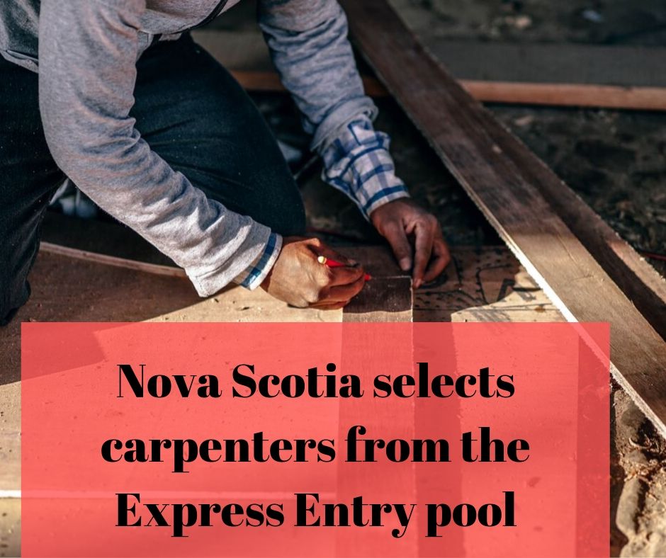 nova scotia carpenters express entry pool