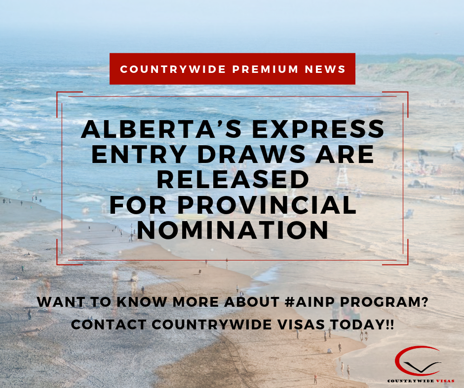 Alberta Express Entry Draw August 2019
